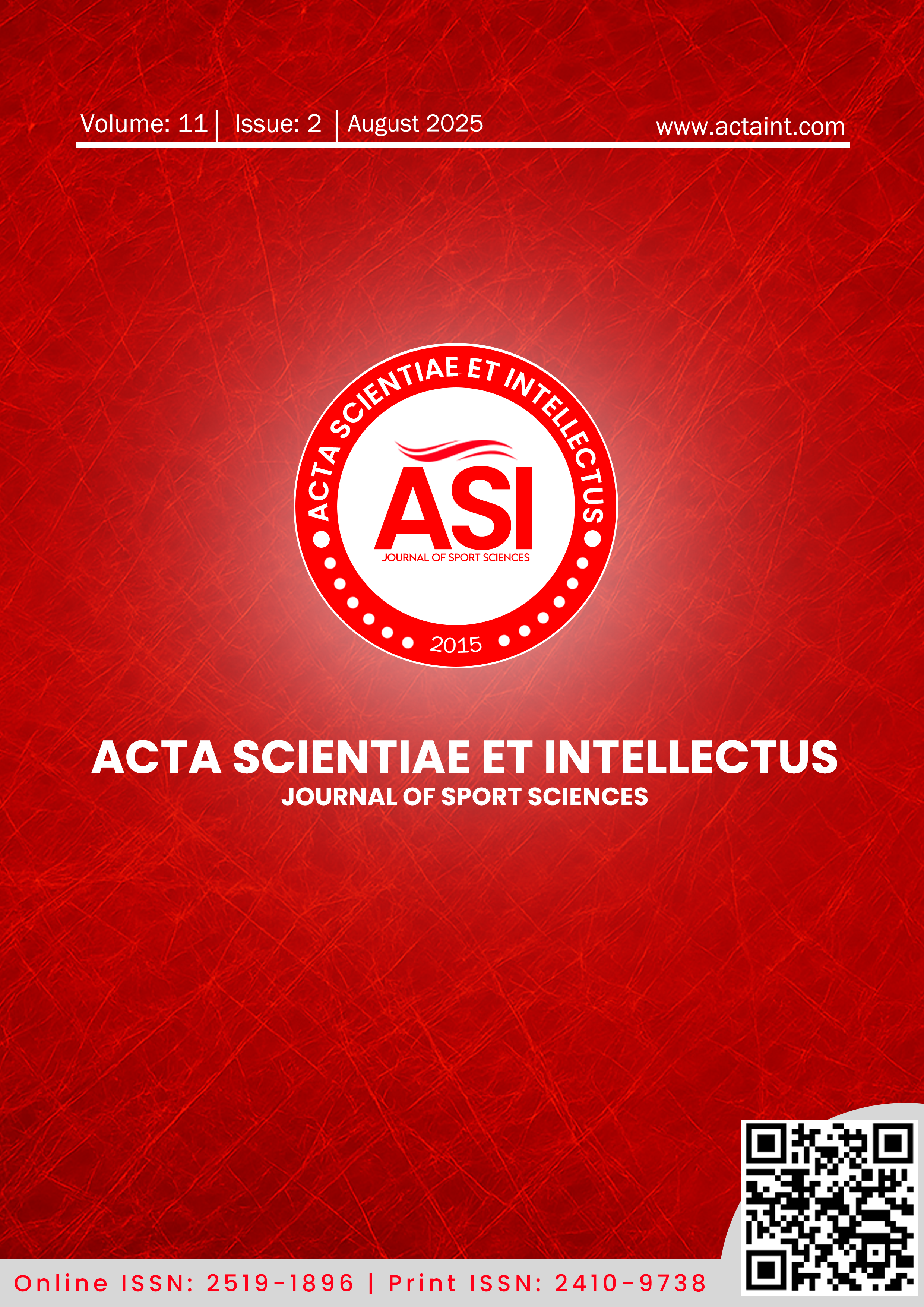 					View Vol. 11 No. 1 (2025): Acta Scientiae et Intellectus (ASI)
				